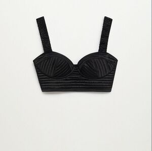 BNWT MANGO LIMITED EDITION QUILTED TOP SIZE S